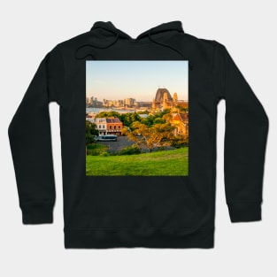 View of Sydney Harbour from Observatory Hill, Sydney, NSW, Australia Hoodie